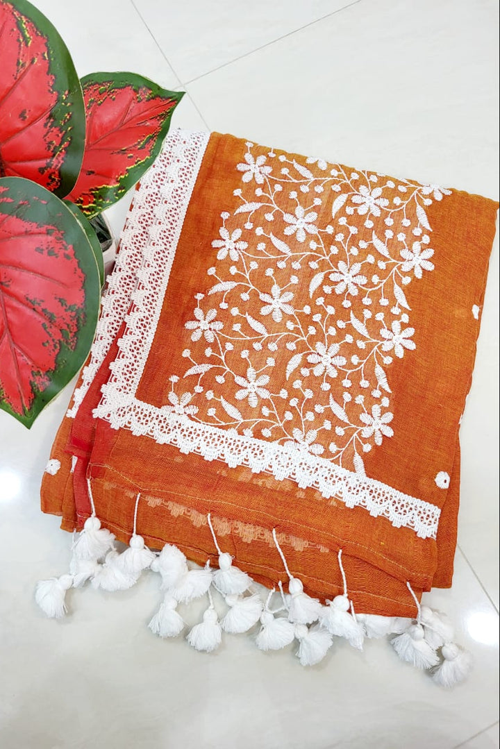 Kagojhawa Mul Cotton Saree