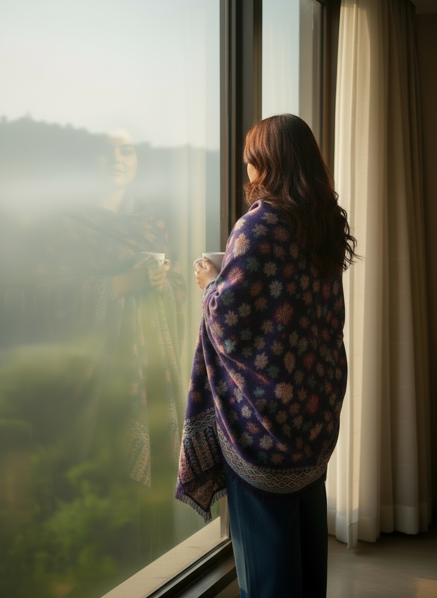 Icy Embrace Shawl Collection