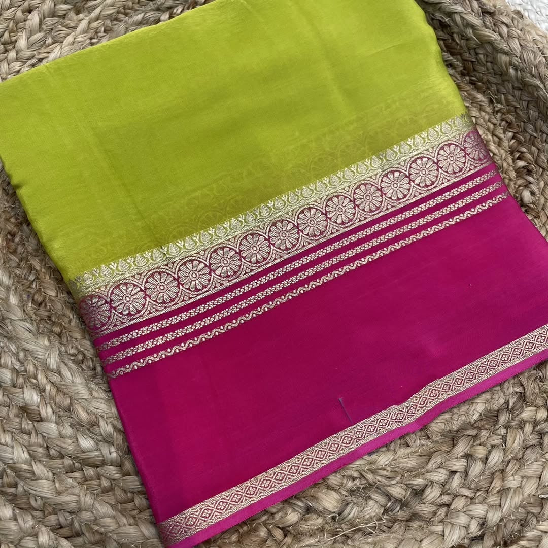 Fresh Bloom Fancy Silk Saree