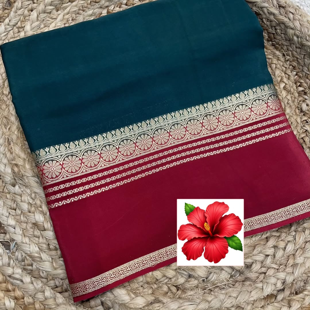 Fresh Bloom Fancy Silk Saree