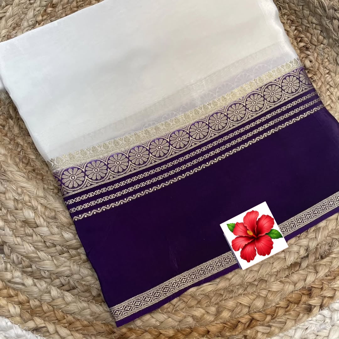 Fresh Bloom Fancy Silk Saree