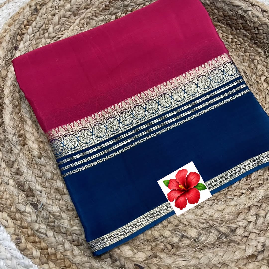 Fresh Bloom Fancy Silk Saree