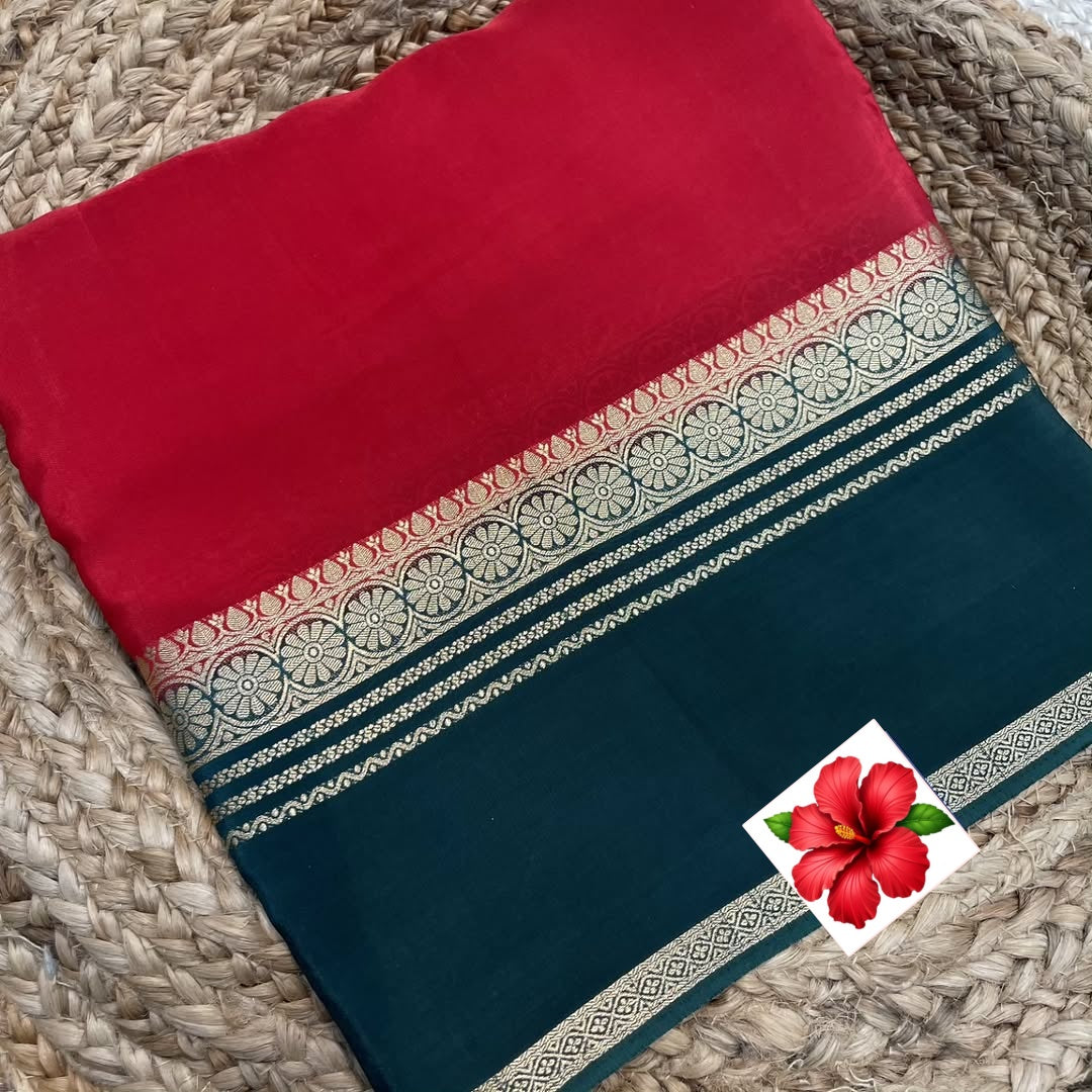 Fresh Bloom Fancy Silk Saree