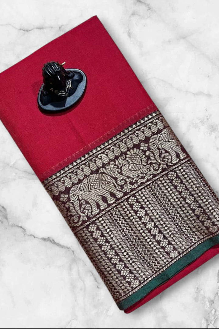 Windflower Glow Narayanpet Saree