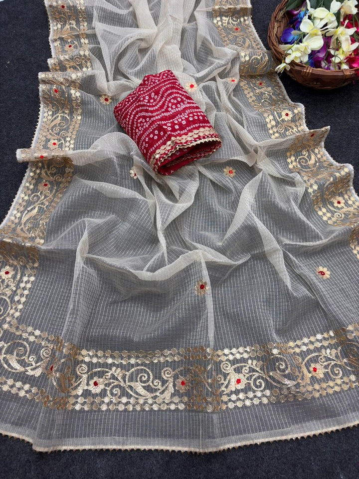 Rani Hamsa Kota Saree