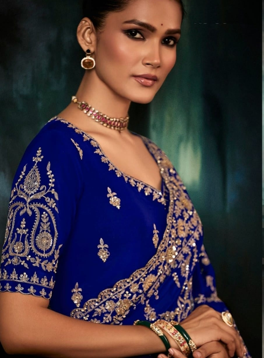 Serenity Shine Fancy Silk Saree