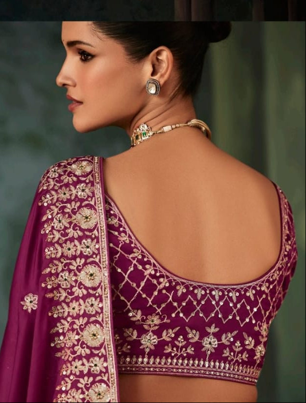 Serenity Shine Fancy Silk Saree