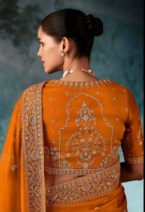 Serenity Shine Fancy Silk Saree