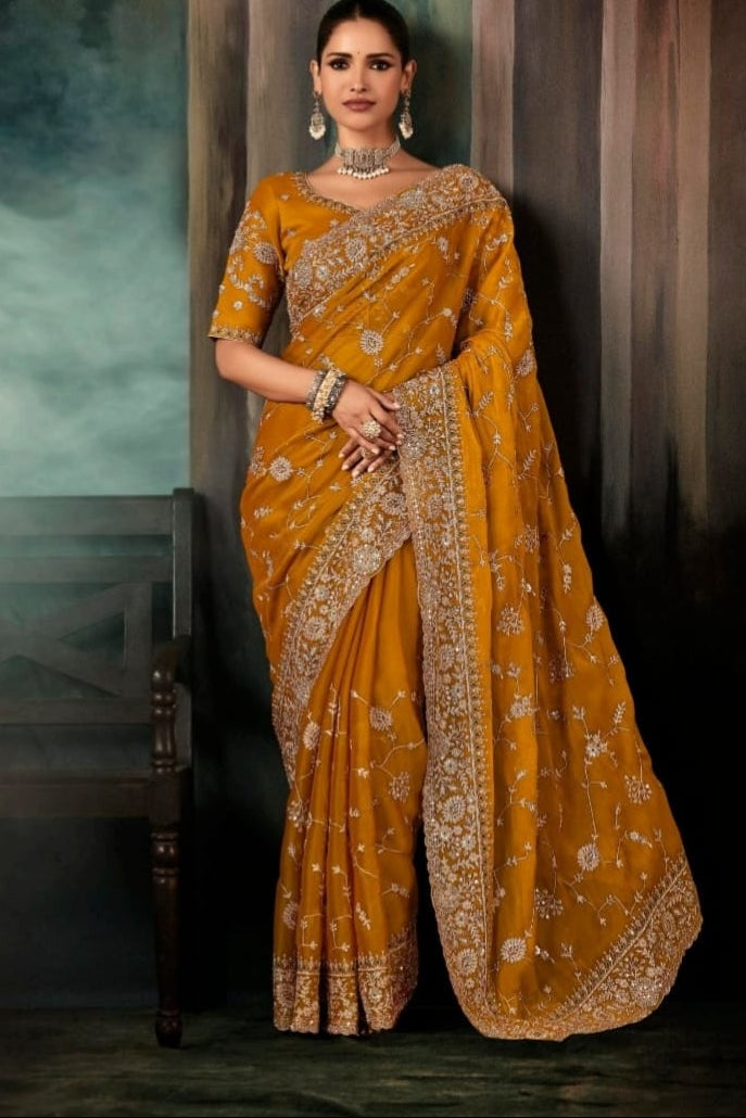 Serenity Shine Fancy Silk Saree