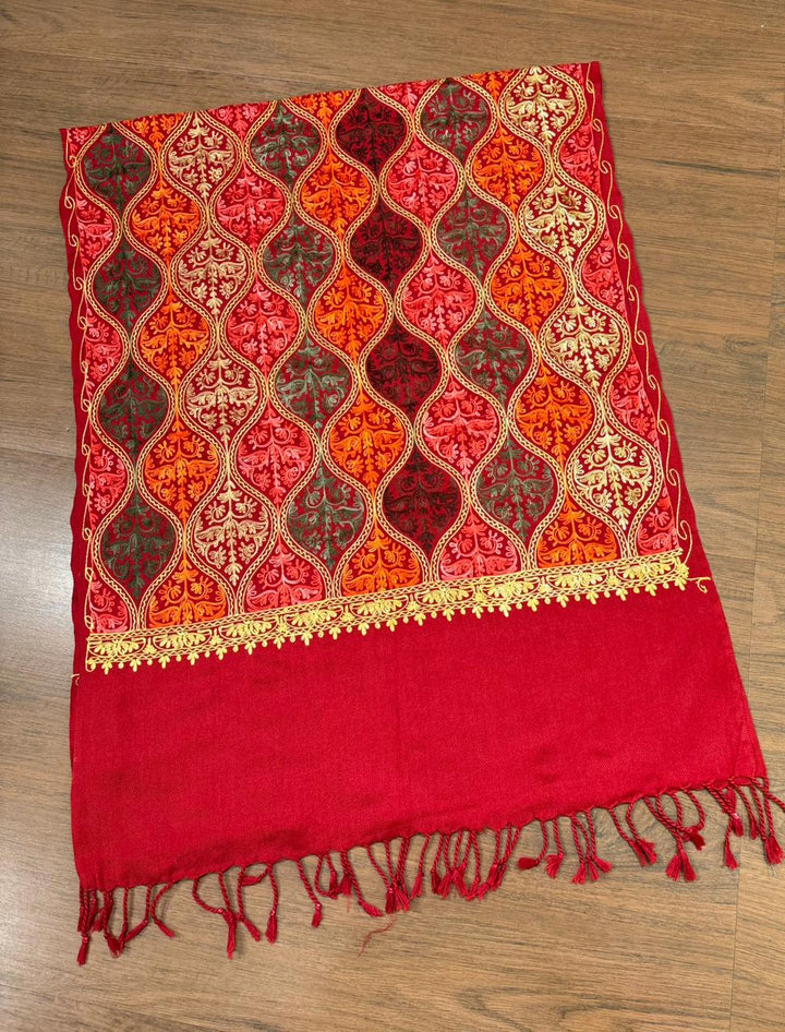 Frosted Warmth Stole Collection(Maroon)