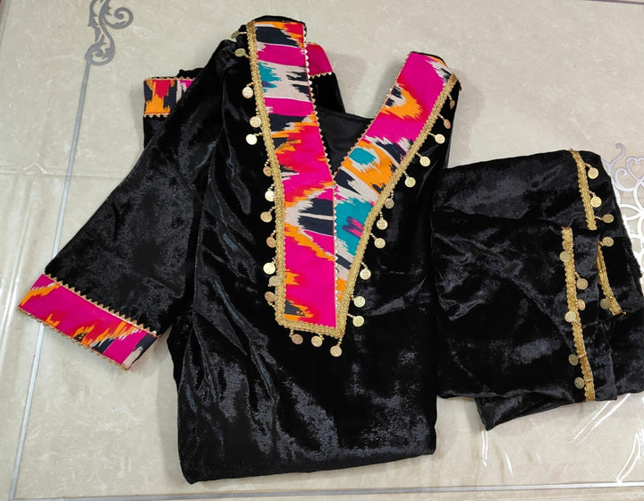 Soft Wind Velvet Coord Set