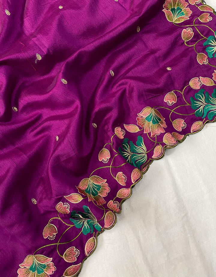 Air Delight Tussar Silk Saree