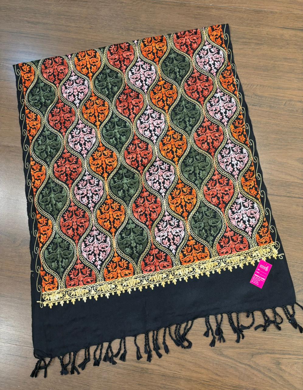 Frosted Warmth Stole Collection(Black-2)