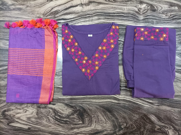 light Bliss Cotton Kurti Set