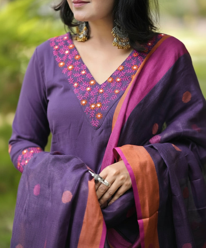 light Bliss Cotton Kurti Set