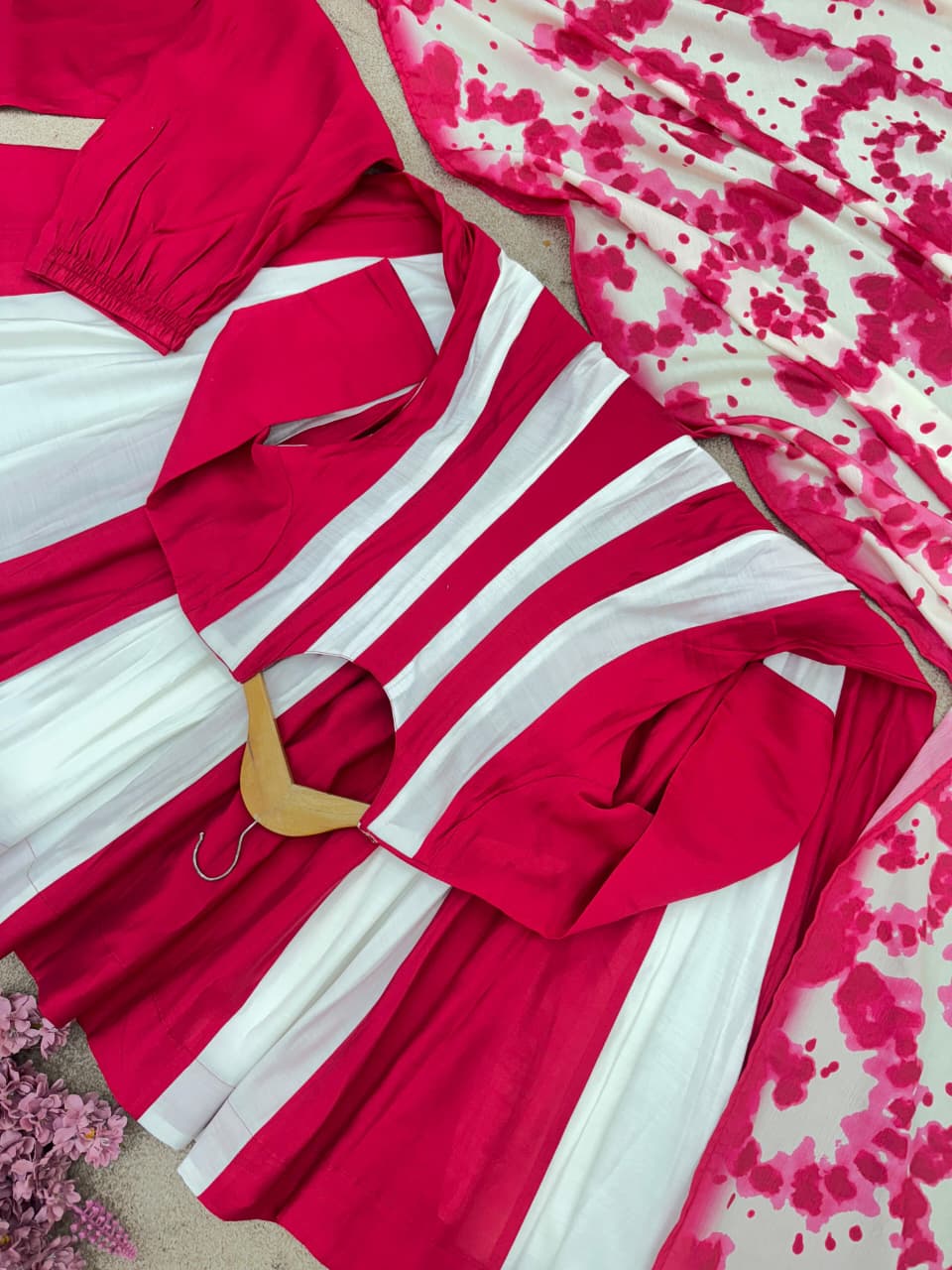 Glamour Touch Fancy Silk Gown