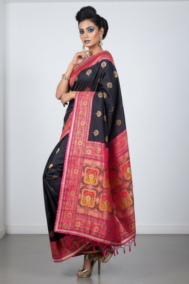 Slay the Drape Banarasi Silk Saree