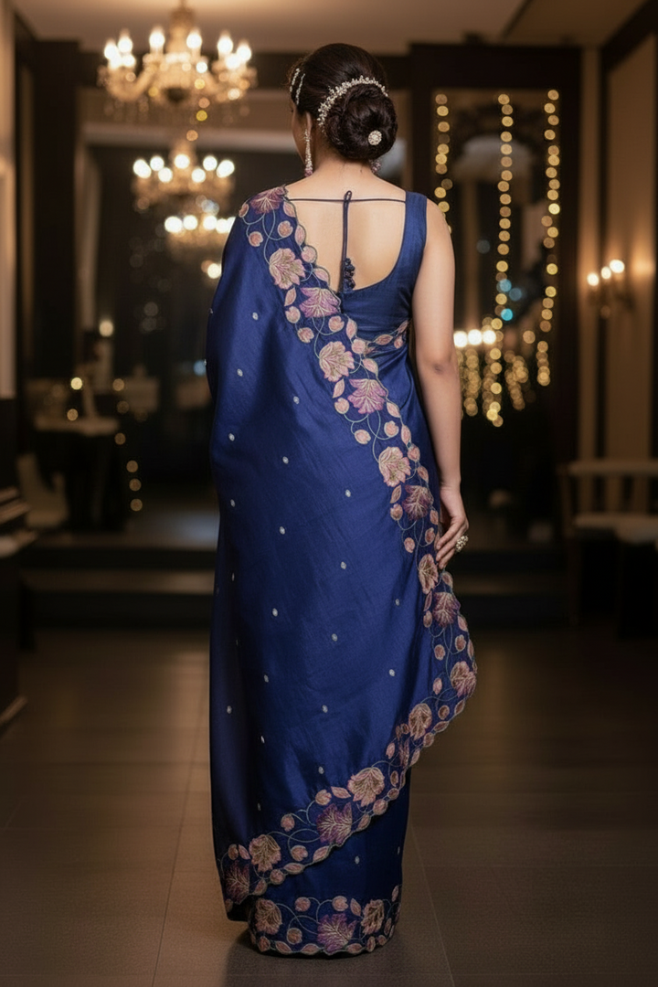 The Future Belongs To You- Tussar Silk Saree