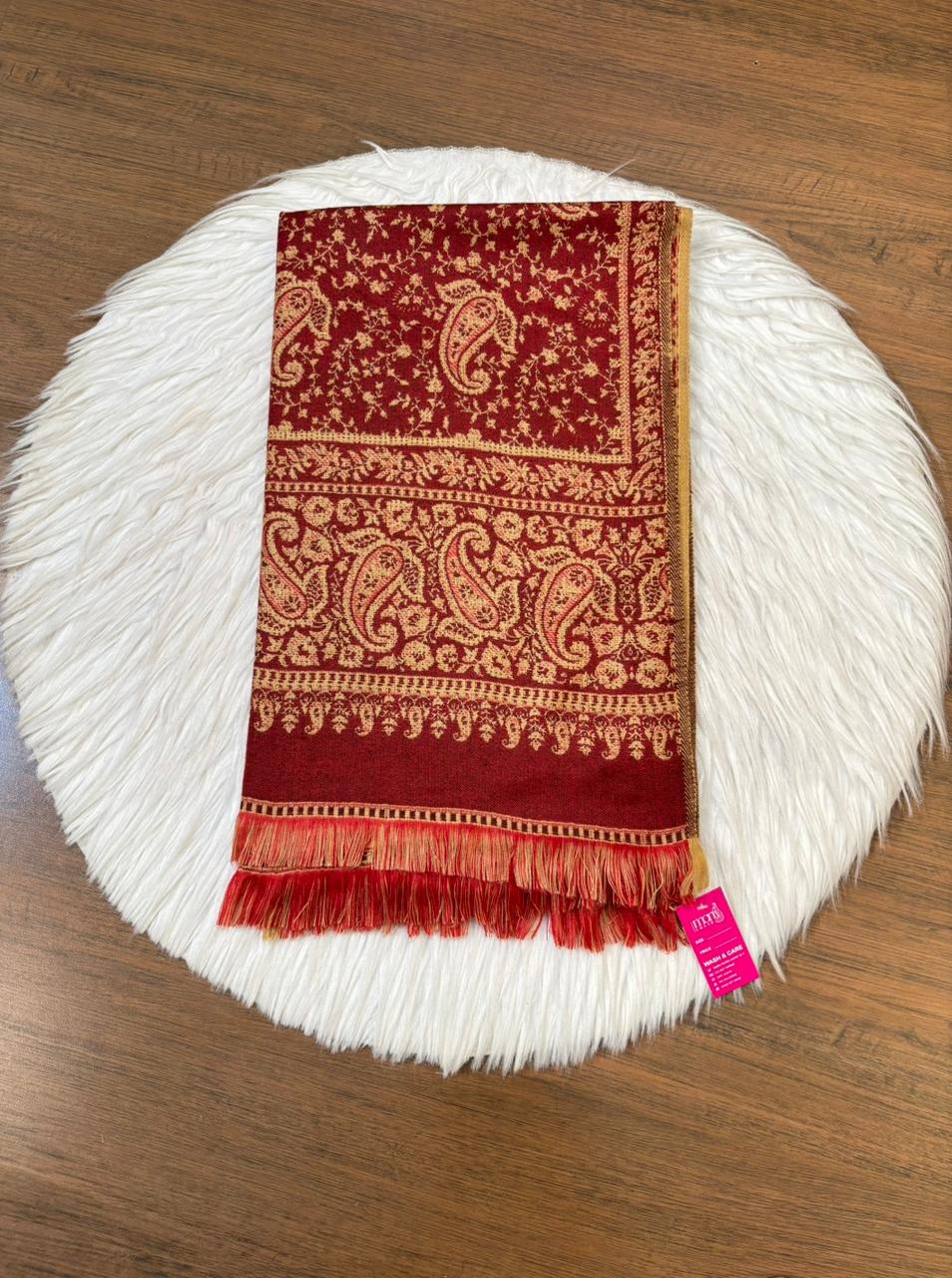 Another Winter Time Shawl(Brown)