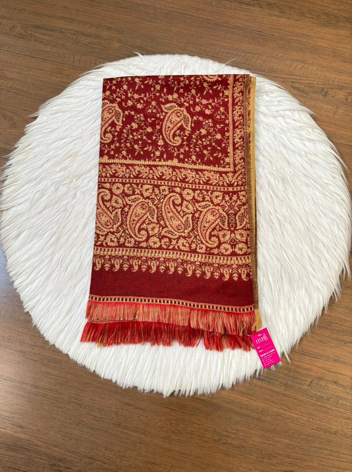 Another Winter Time Shawl(Brown)