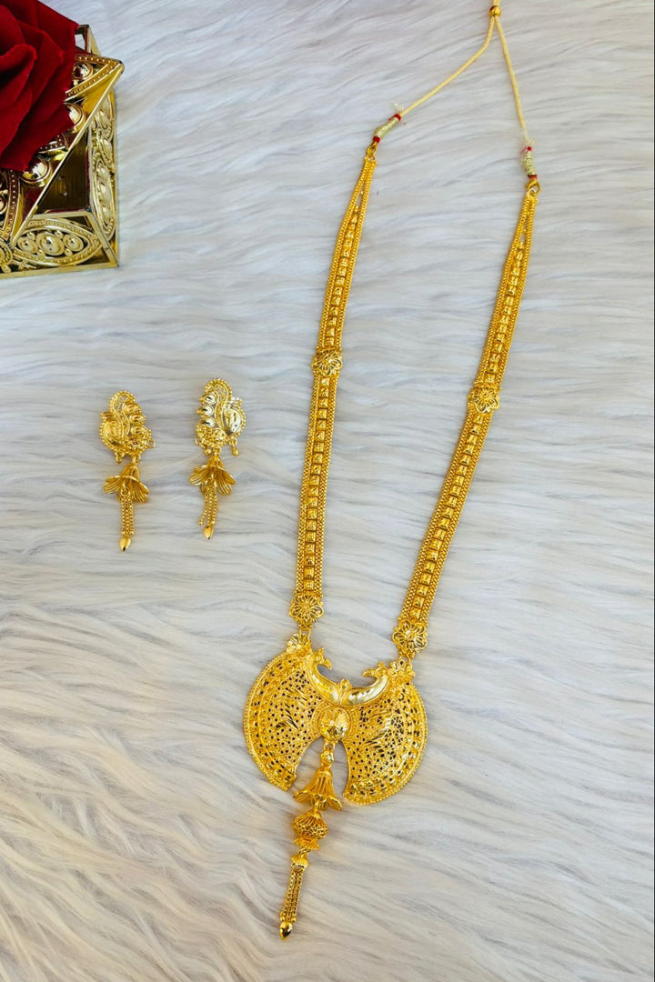 Shimmering Heart- Statement Necklace Set