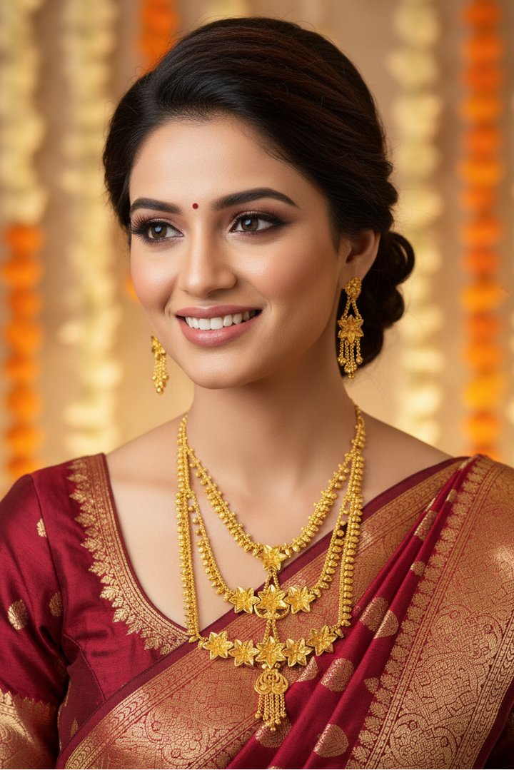 Swarna-Statement Necklace Set