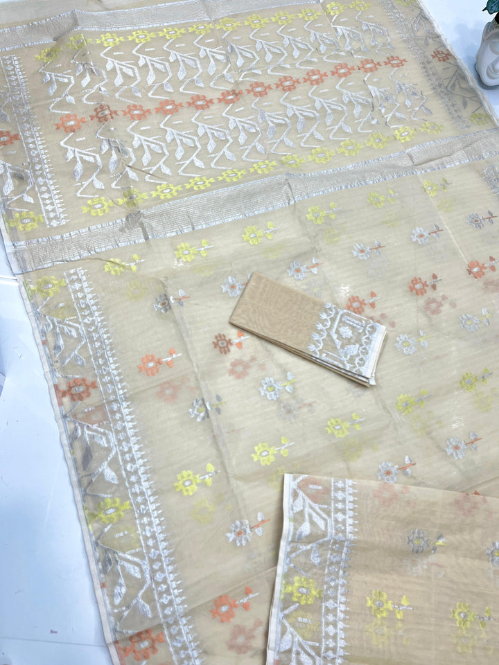 Chandralok Dhakai Jamdani Saree