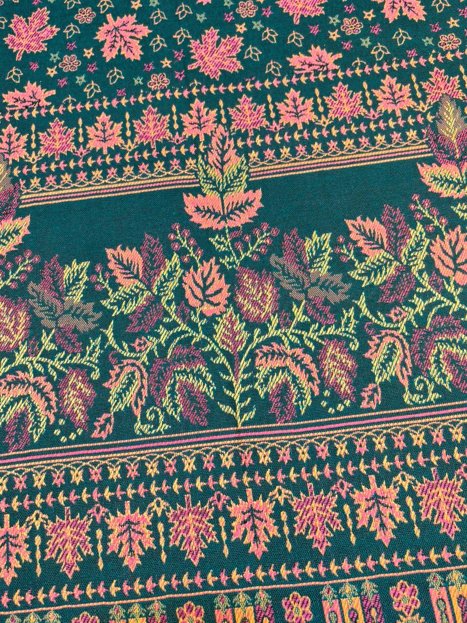 Cozy Warmth- Shawl Collection(Maple Leaf Design)