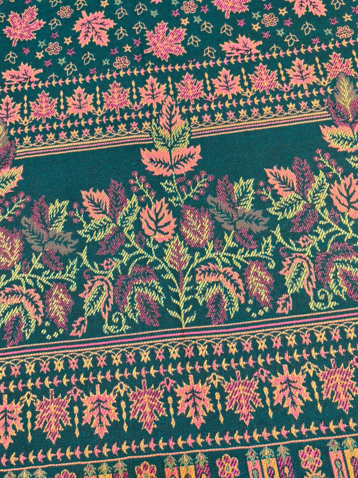 Cozy Warmth- Shawl Collection(Maple Leaf Design)