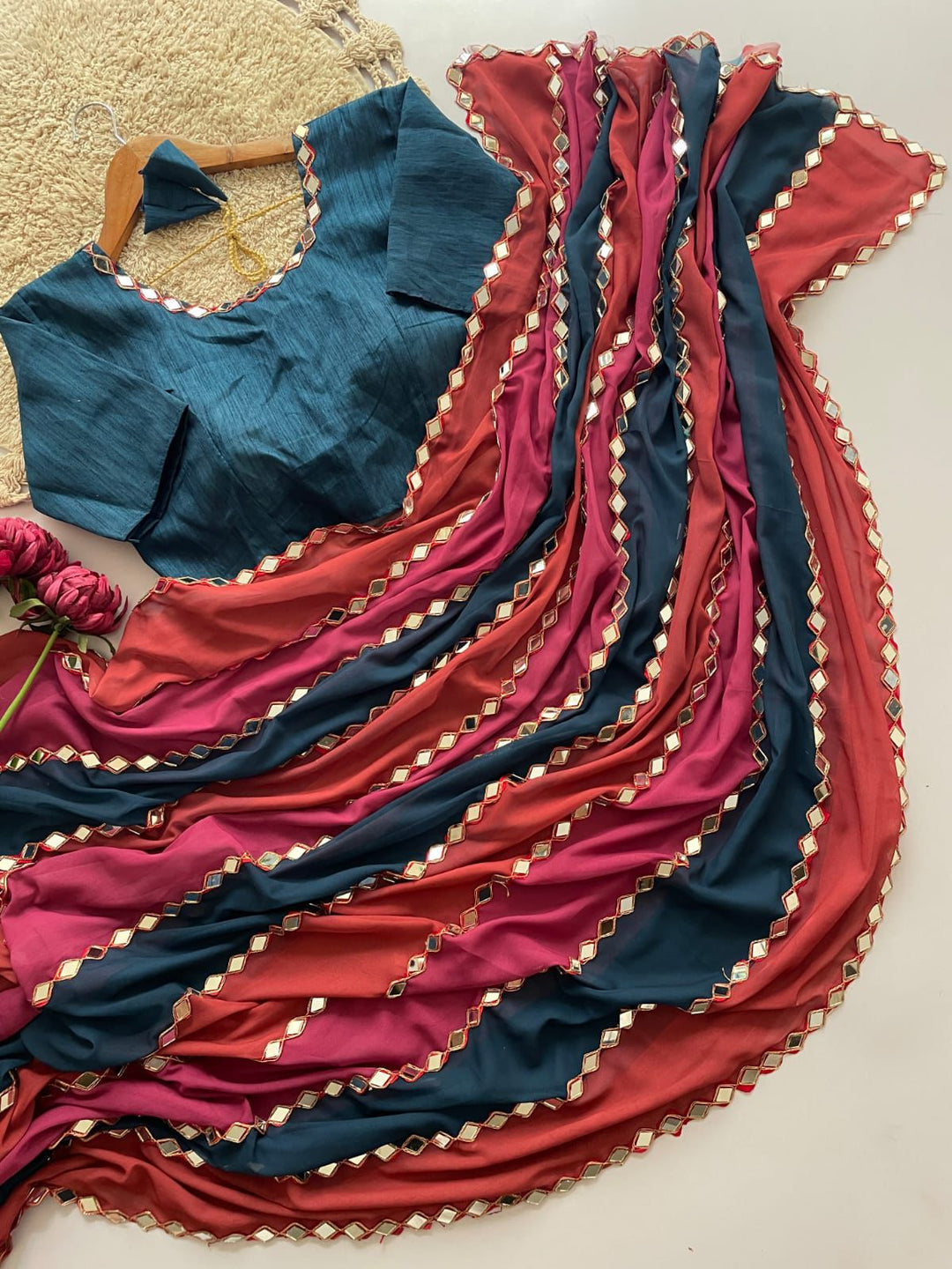 Meet The Show Party Wear Georgette Saree