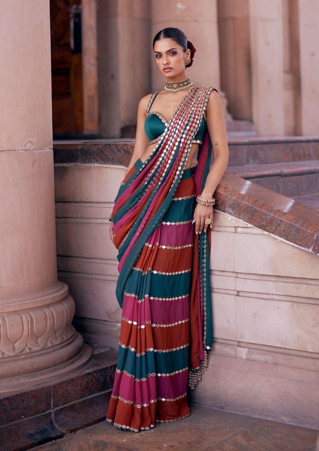 Meet The Show Party Wear Georgette Saree
