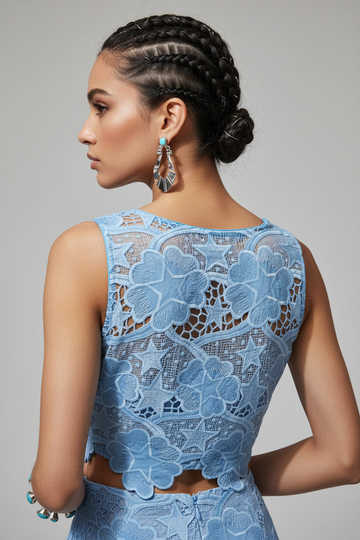 Rising Star -Crochet  Blouse