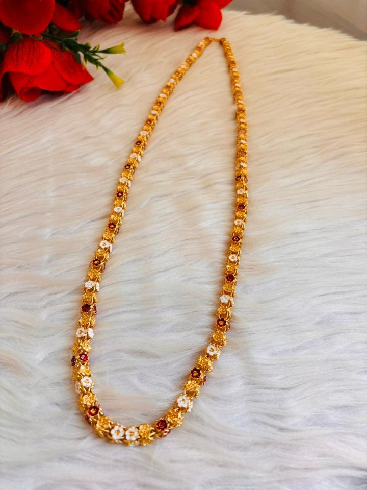 Rose Essence- Gold Plated Single Chain