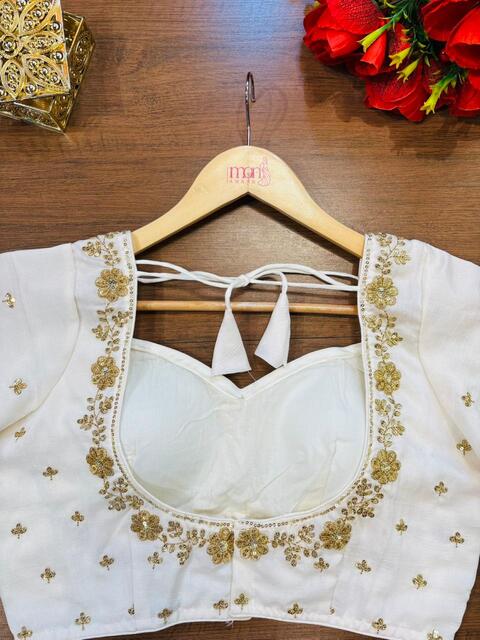Jhalak-Zari Embroidered Blouse