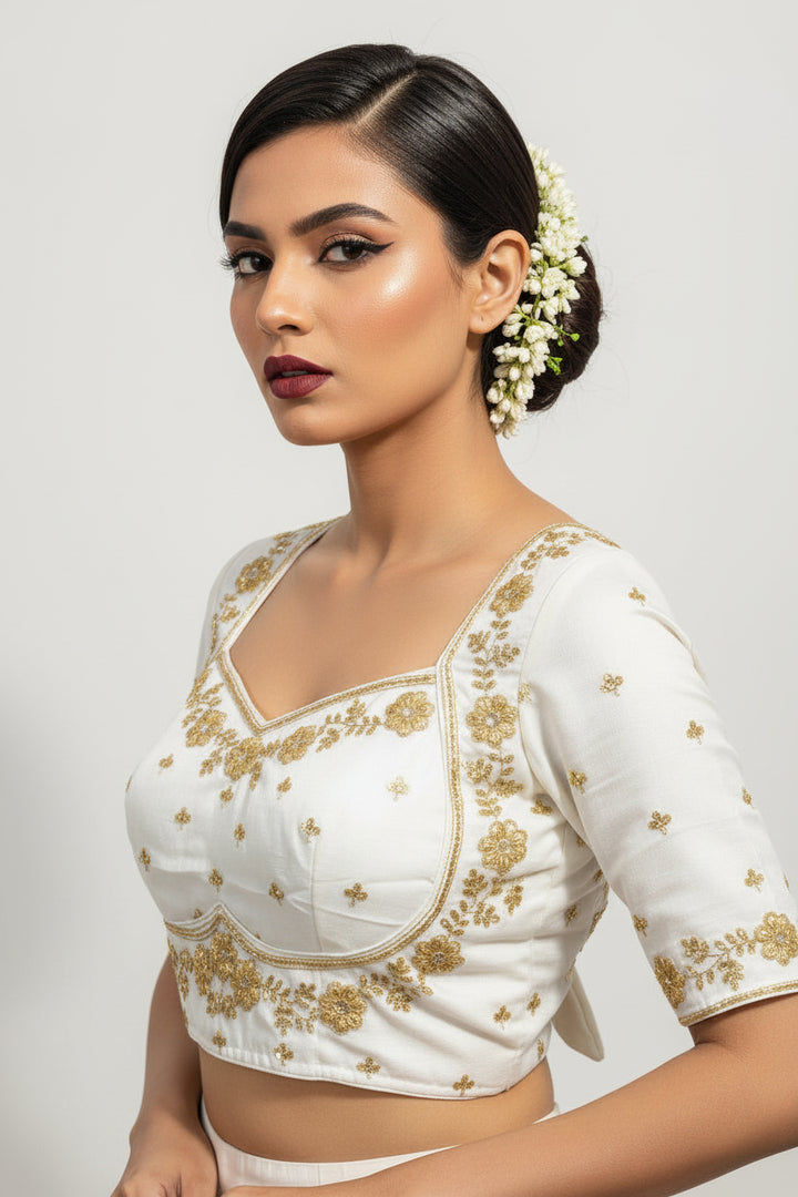 Jhalak-Zari Embroidered Blouse