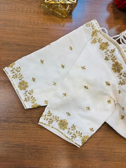 Jhalak-Zari Embroidered Blouse