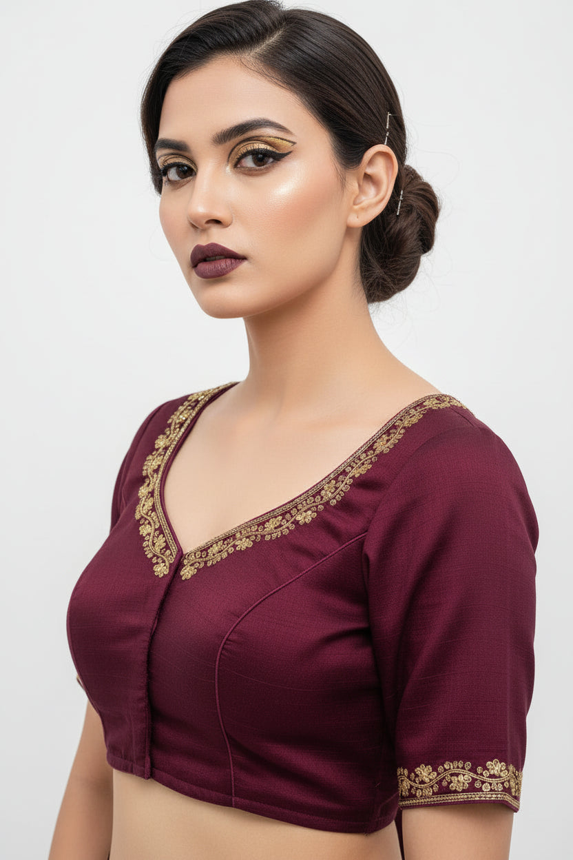 Decent Swag-Designer Blouse