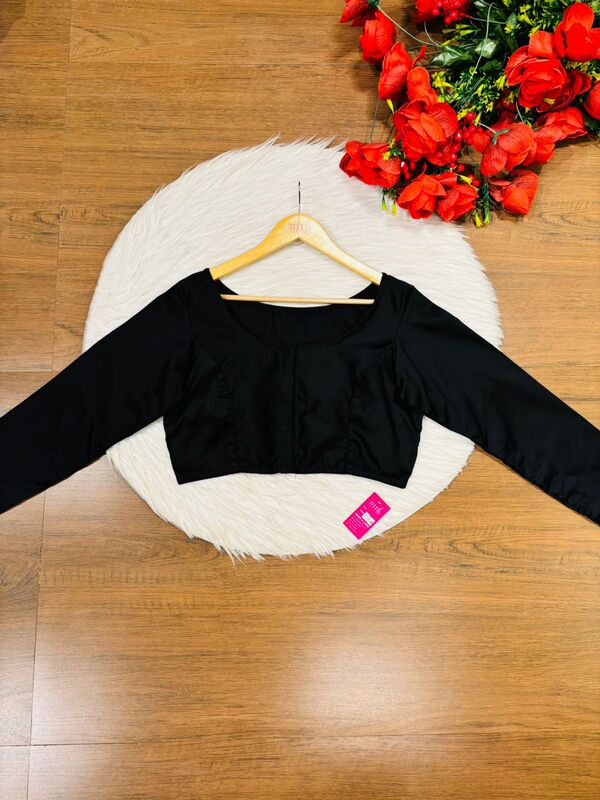 Solid Trends-Fancy Designer Blouse