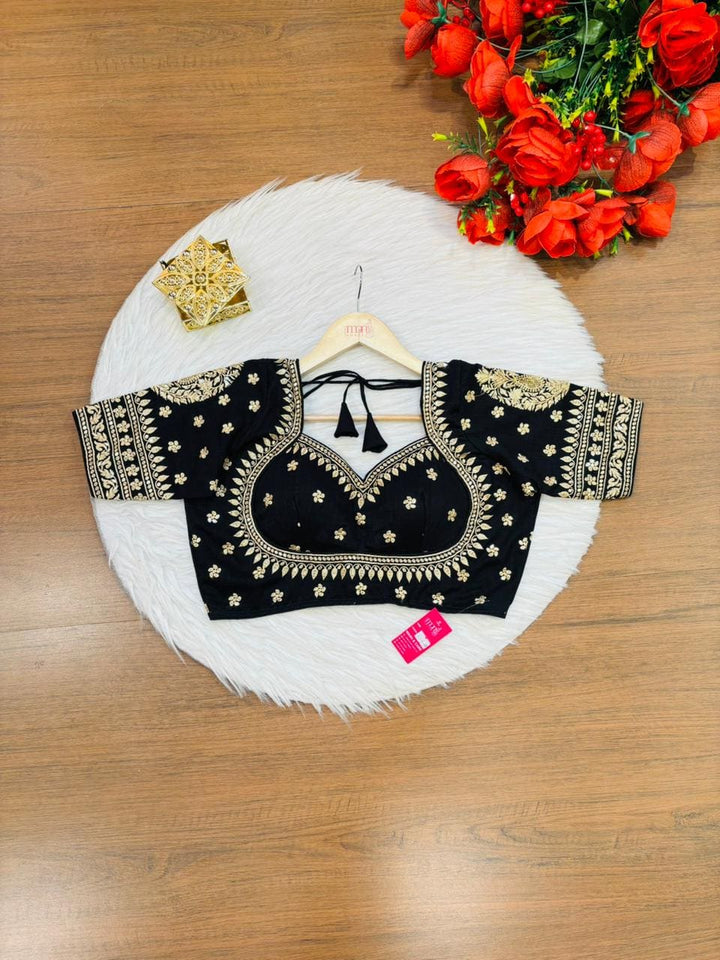 Madhubala Special Vichitra Silk Blouse