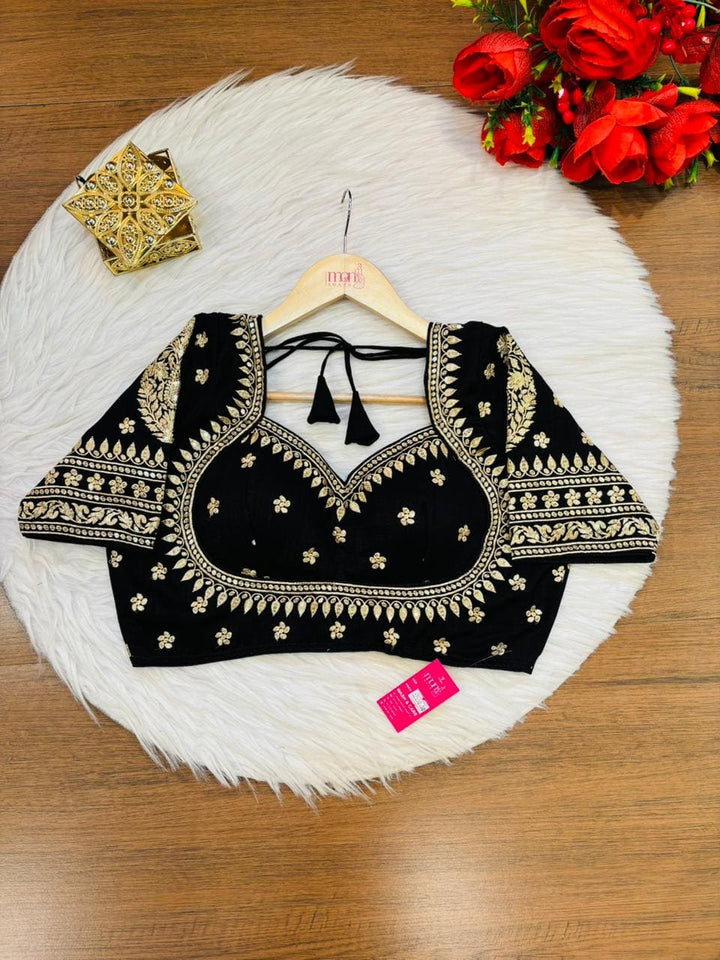 Madhubala Special Vichitra Silk Blouse