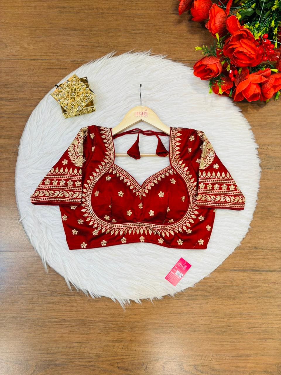 Madhubala Special Vichitra Silk Blouse