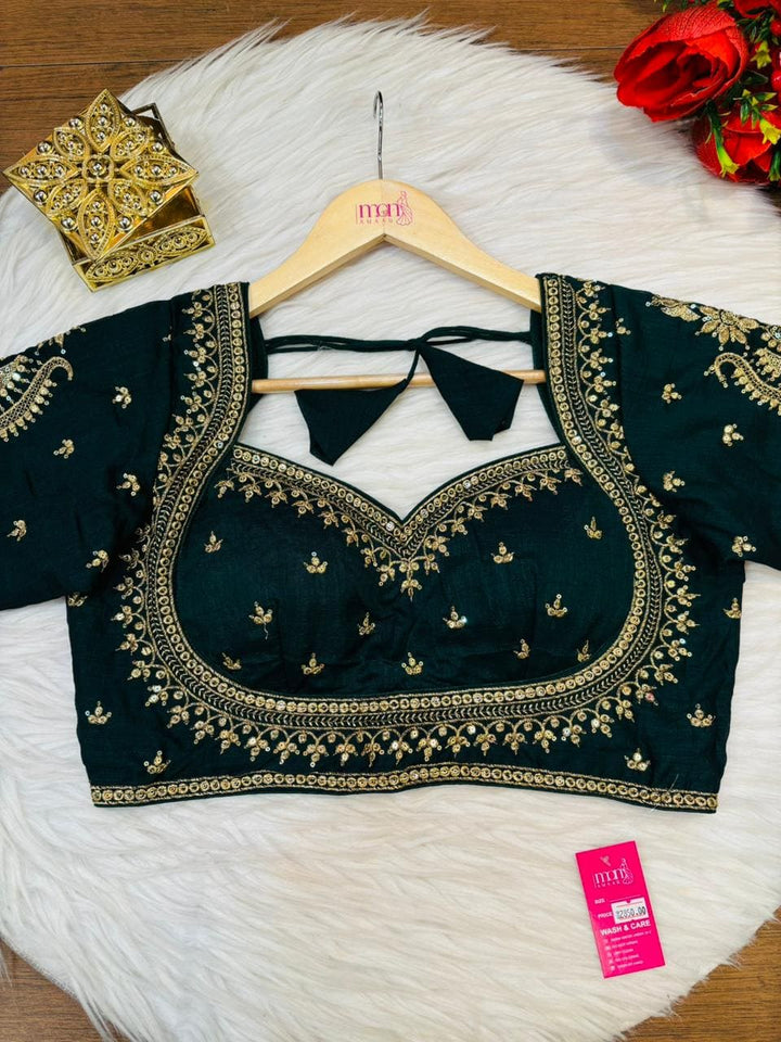 Madhuri Vichitra Silk Blouse