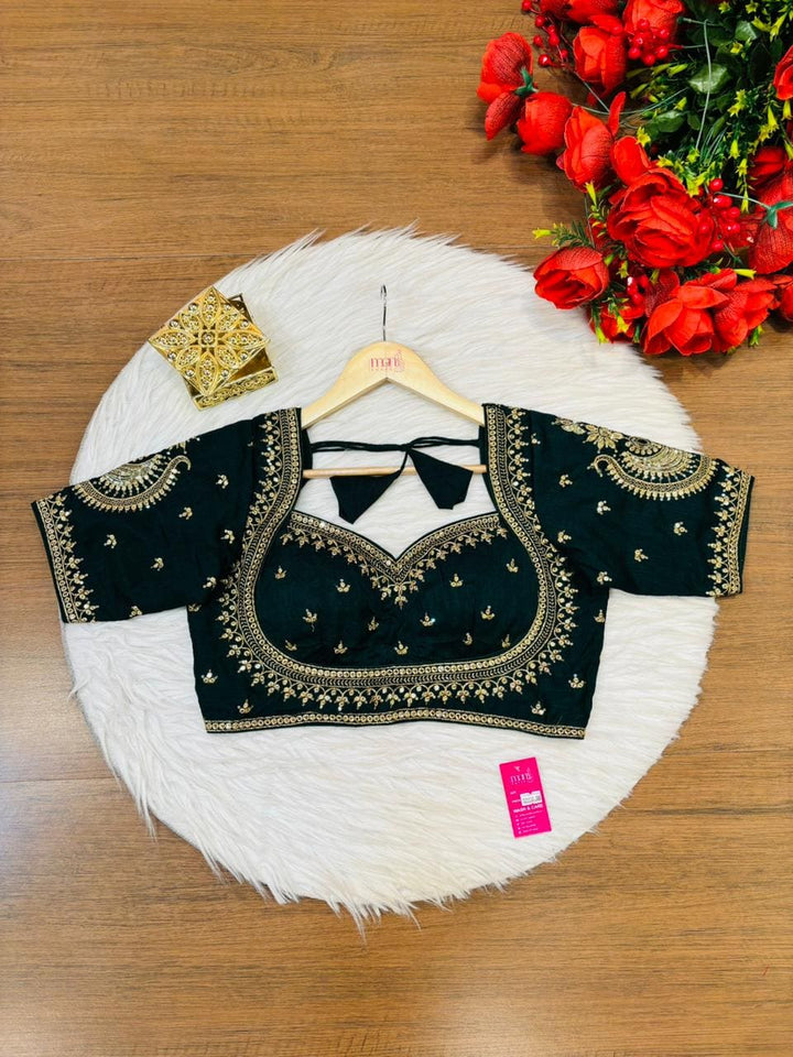 Madhuri Vichitra Silk Blouse