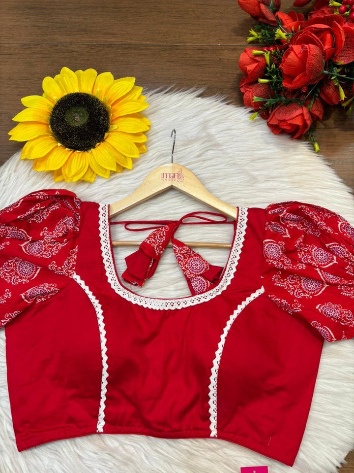 Cultural Curl Cotton Blouse