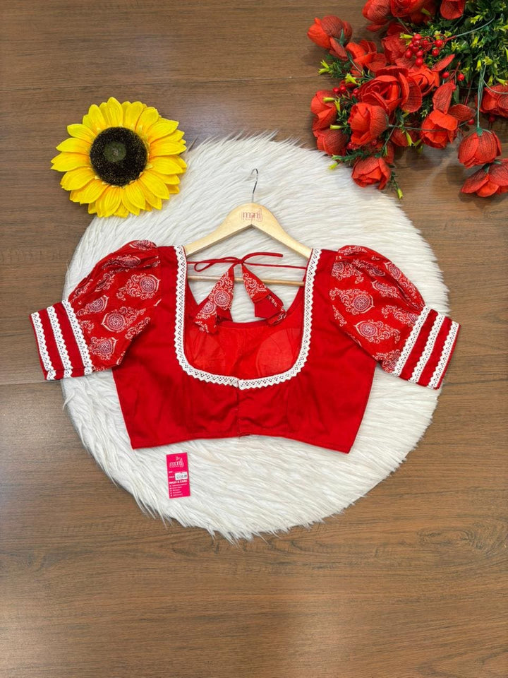 Cultural Curl Cotton Blouse