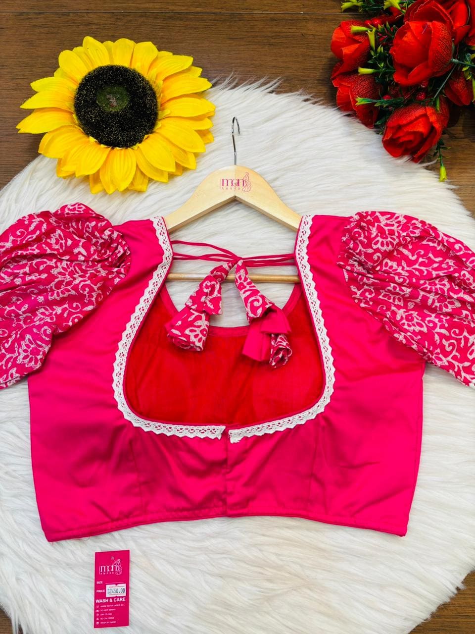 Cultural Curl Cotton Blouse