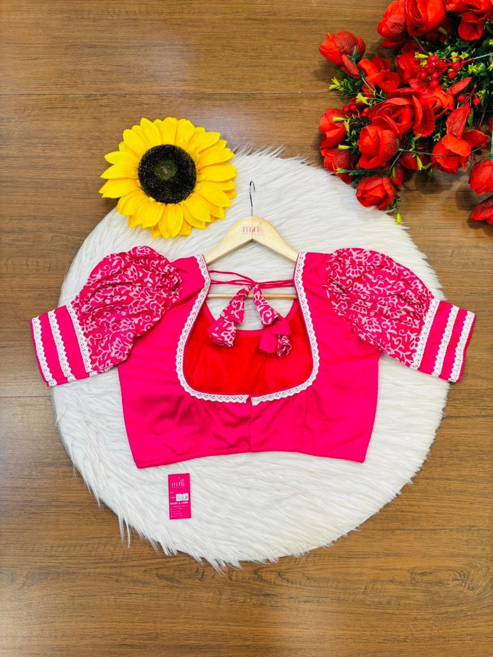 Cultural Curl Cotton Blouse