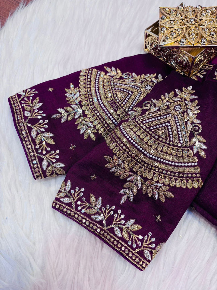 Vichitra Queen- Designer Blouse