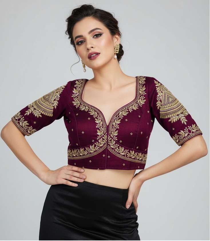Vichitra Queen- Designer Blouse