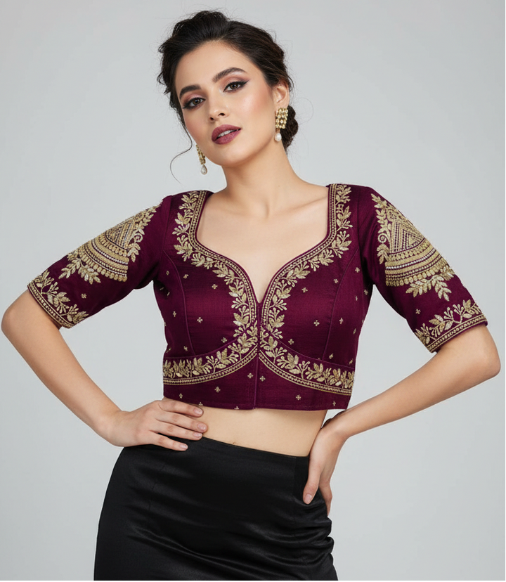 Vichitra Queen- Designer Blouse